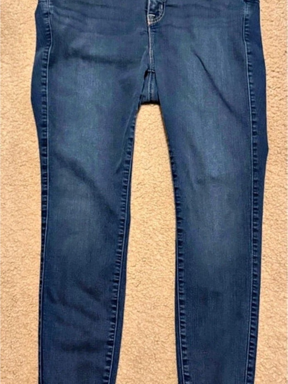 TORRID Bombshell Skinny Premium Stretch Skinny Jeans in Blue Size 14R Like New